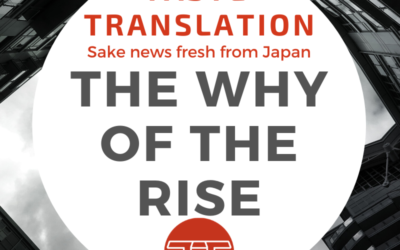 Sake exports continue to rise, but why?